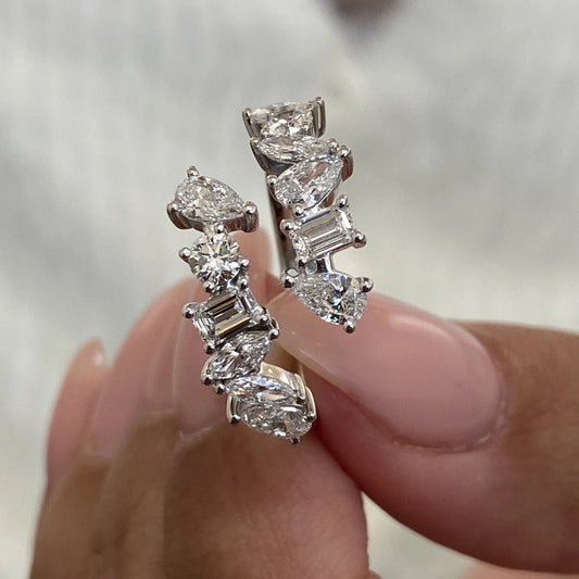 Platinum 950 Wrap Ring 1.48ctw