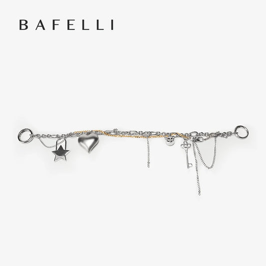 Designer New Multi-Layer Functional Bag Charm Metal Chain Accessory for Handbag