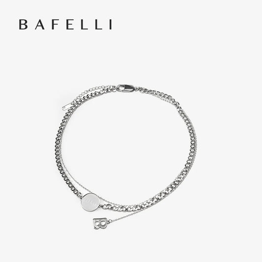 Luxury Women’s Two-Layer Necklace – Designer Clavicle Chain