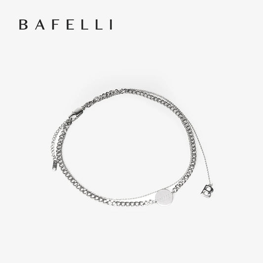 Luxury Women’s Two-Layer Necklace – Designer Clavicle Chain